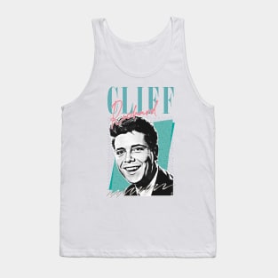 Cliff Richard / 1960s Style Fan Design Tank Top